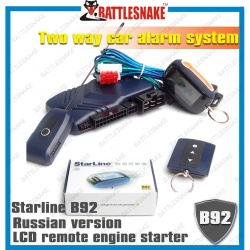 Самостоятельная установка сигнализации Starline A93