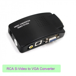 PC - TV конвертер 4в1 VGA - BNC + RCA AV + S-Video + VGA