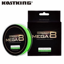 KastKing Mega8 - плетенка для зимней рыбалки с количеством линий в