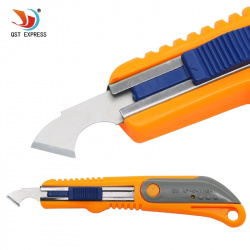 QSTEXPRESS Hook knife Acrylic CD cutting tool knife plexiglass cutter ABS  Cutter organic board tool