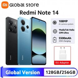 Смартфон Xiaomi Redmi Note 14 4G 6/128 Гб за 10842 руб.