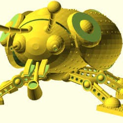 Как мы с нейронкой рисовали 3D таракана в стиле стимпанк