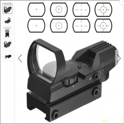 Коллиматорный прицел Hakko TS-XT3 открытого типа на weaver