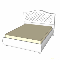 ►Как сделать кровать с выдвижными ящиками. Простые чертежи
