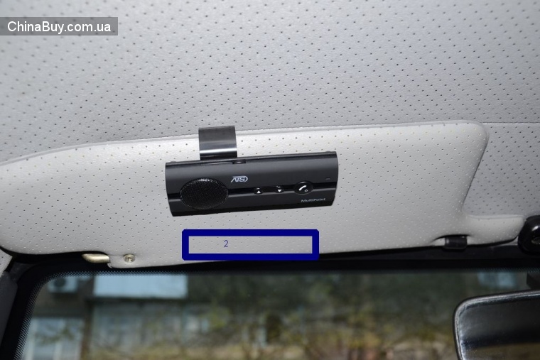 dx.com: Bluetooth - гарнитура ATS BTCK-10B для автомобиля